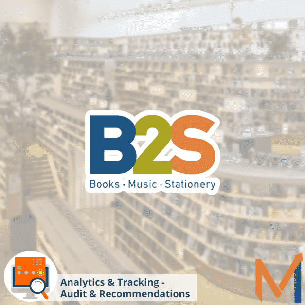 B2S logo final analytics tracking audit
